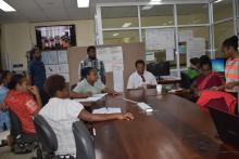 Meeting at NEOC 